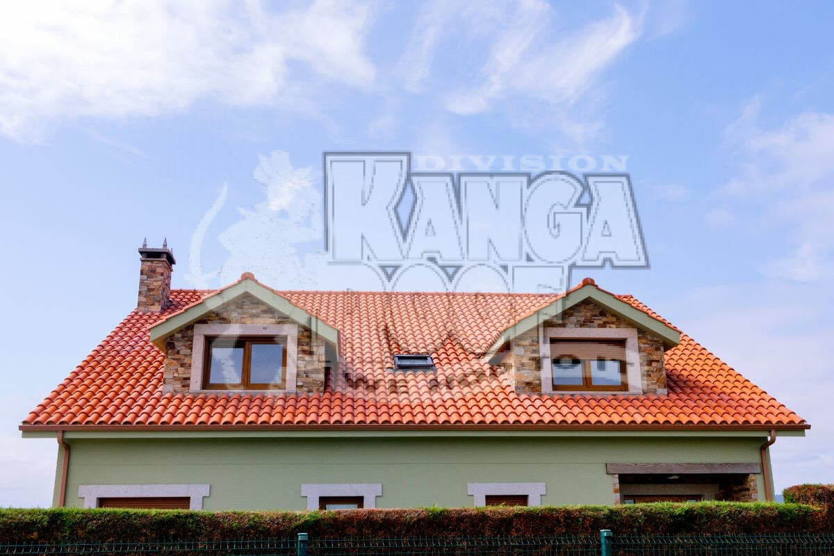 Spanish style metal roofing