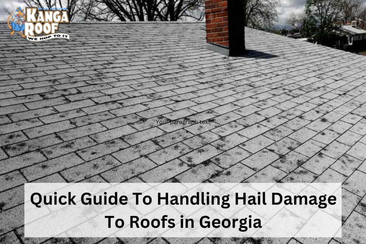 A 5-Minute Quick Guide To Handling Hail Damage To Roofs in Georgia
