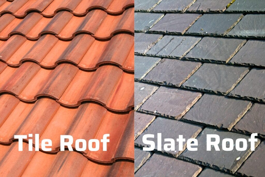 Slate or tile roofing in buford ga