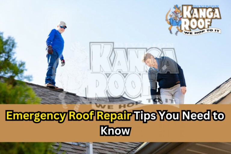 7 Quick And Effective Emergency Roof Repair Tips You Need to Know